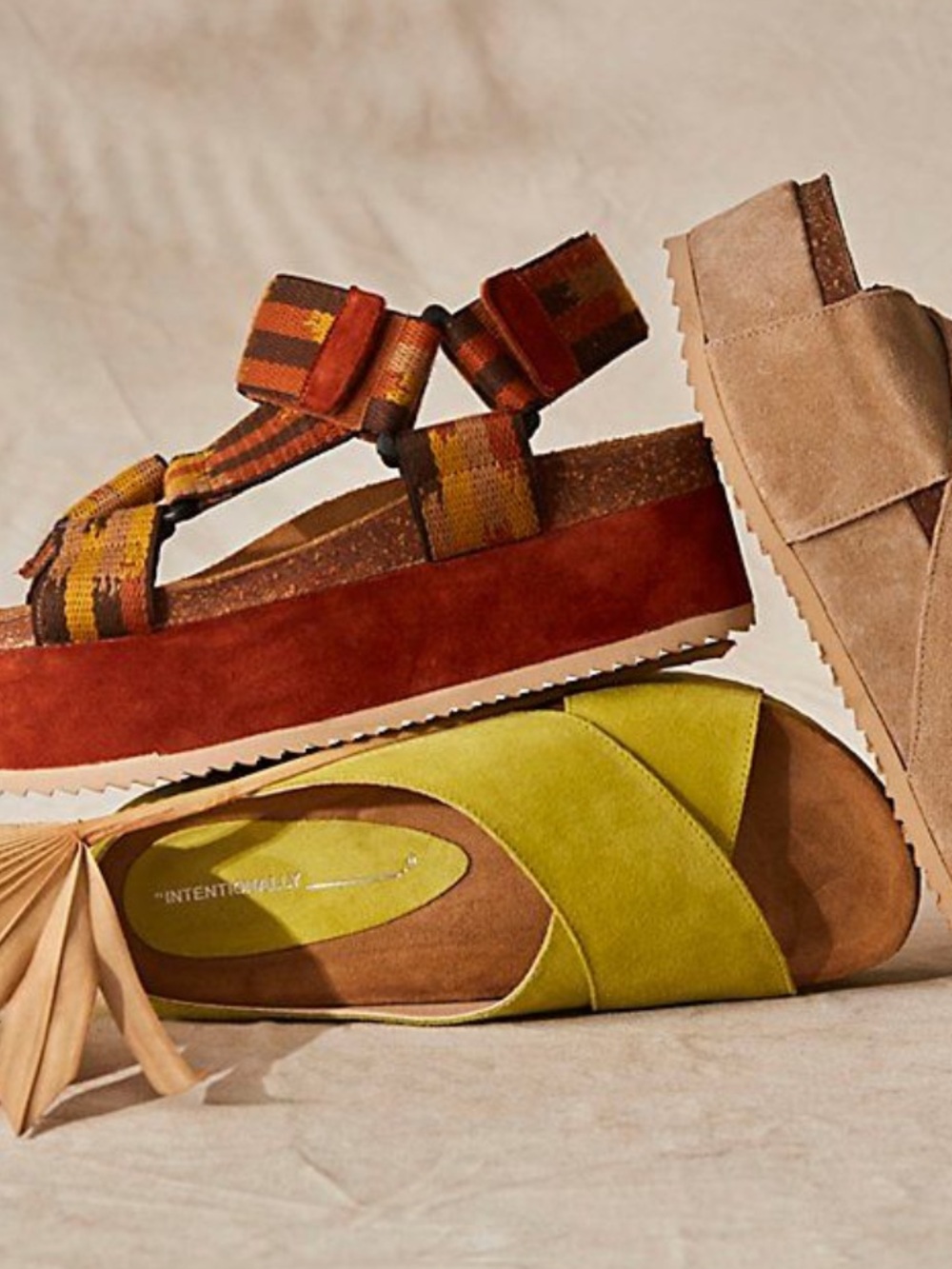 Blue Intentionally Blank x Free People Platforms